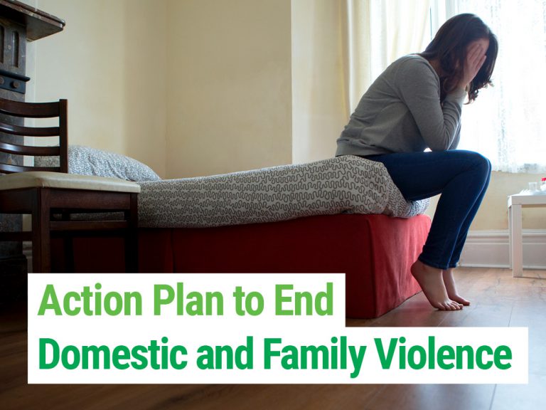 Action Plan to end Domestic and Family Violence - Greens on Council
