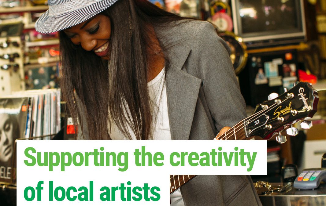 Supporting the creativity of local artists