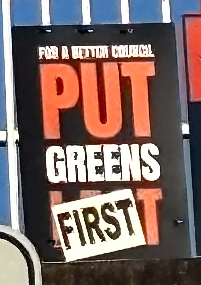 Put Greens First - corrected attack coreflute